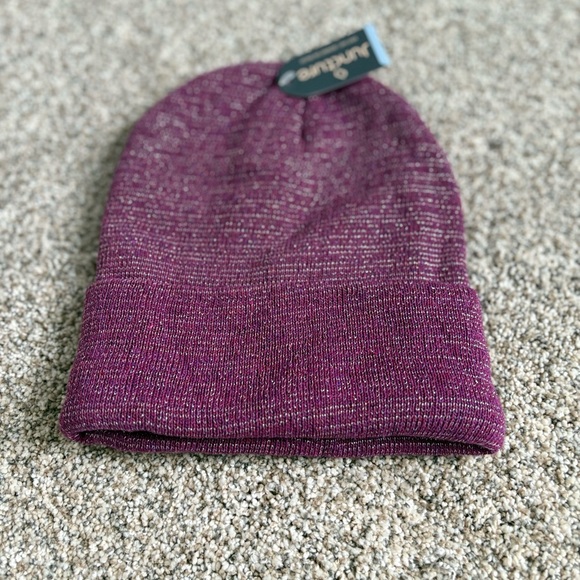 Juncture Purple Knit Beanie - Picture 2 of 4